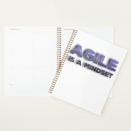 Agile is een denkbeeld planner (Display)