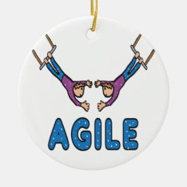Agile Keramisch Ornament
