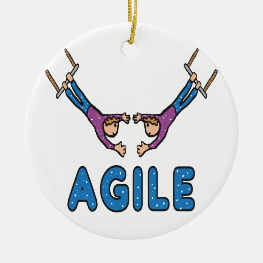 Agile Keramisch Ornament (Voorkant)