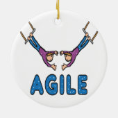 Agile Keramisch Ornament (Achterkant)