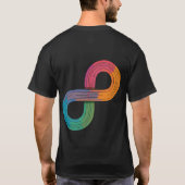 Agile & Lean Flow für Product People T-shirt (Achterkant)