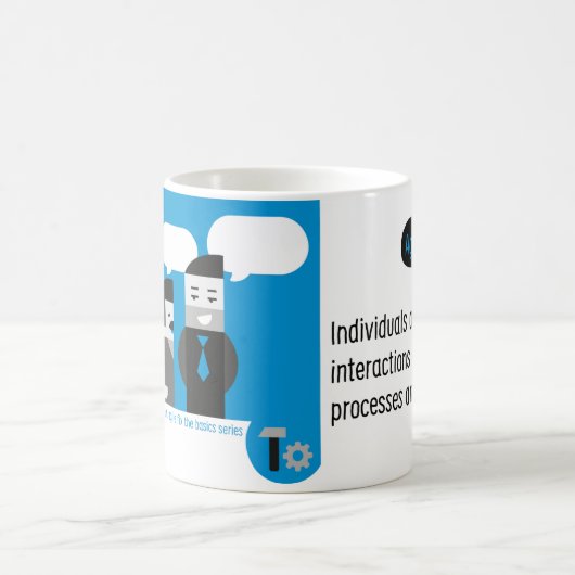 Agile Manifesto cup I. Koffiemok (Center)