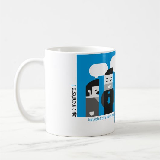 Agile Manifesto cup I. Koffiemok (Links)