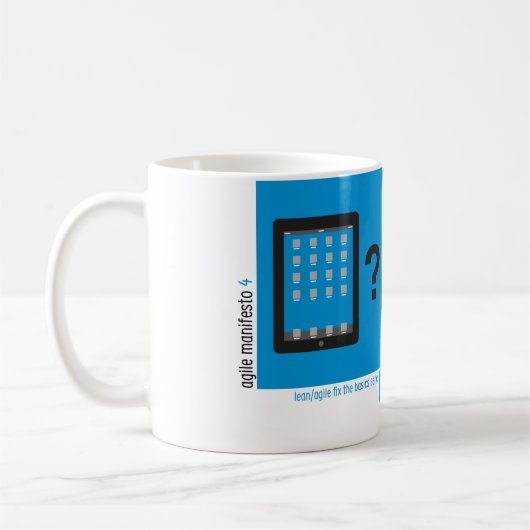 Agile Manifesto cup IV. Koffiemok (Links)
