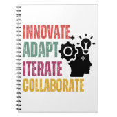 Agile Mindset Core Principles Positief Denken Notitieboek (Voorkant)