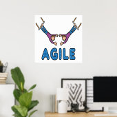 Agile Poster (Thuiskantoor)