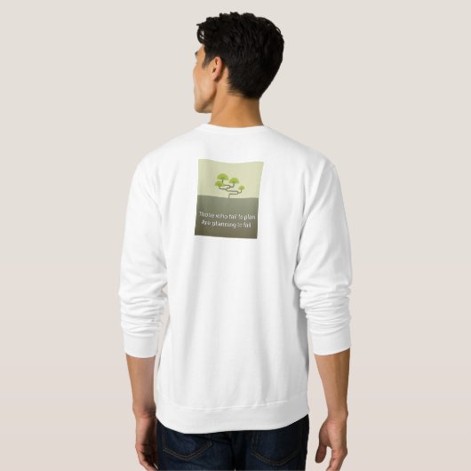 Agile Project Manager sweatshirt (Achterkant volledig)
