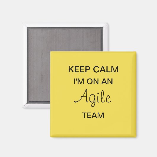 Agile Scrum magneet (Voorkant / Achterkant)