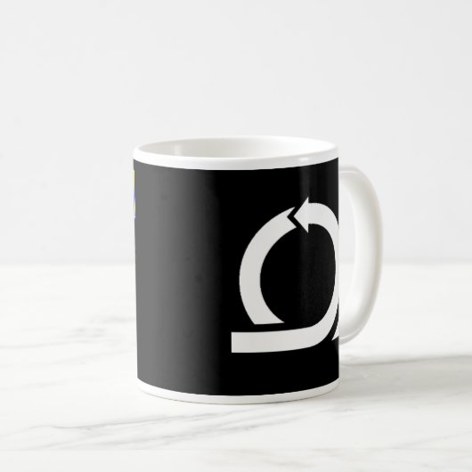 Agile Scrum Mok met kippen en varkens (Voorkant rechts)