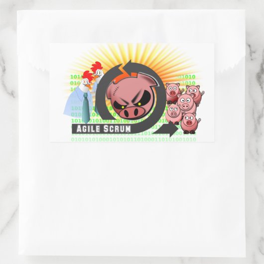 Agile Scrum Sticker - ! (Tas)