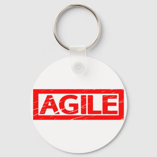 Agile Stamp Sleutelhanger (Achterkant)