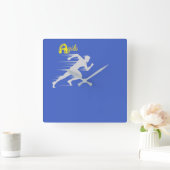 Agile Vierkante Klok (Huis)