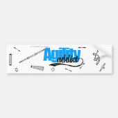 Agility Addict Bumpersticker (Voorkant)