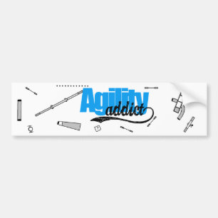 Agility Addict Bumpersticker