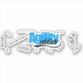 Agility Addict Course Map Sticker (Voorkant)
