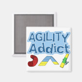 Agility Addict Magnet (Voorkant / Achterkant)