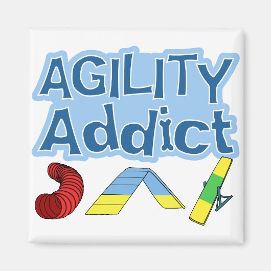 Agility Addict Magnet (Voorkant)