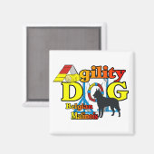 Agility Belgian Malinois Cadeaus Magneet (Voorkant / Achterkant)