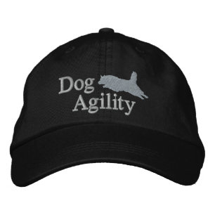 Agility Belgian Tervuren Geborduurd Pet (Silver)