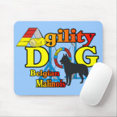 Agility Belgium Malinois Gifts Muismat (Met muis)