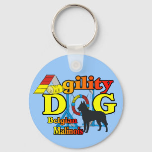 Agility Belgium Malinois Gifts Sleutelhanger
