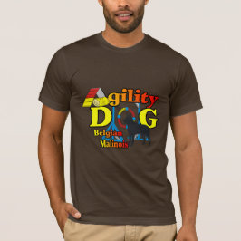Agility Belgium Malinois Gifts T-shirt