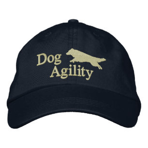 Agility Border Collie Dark Geborduurde Pet