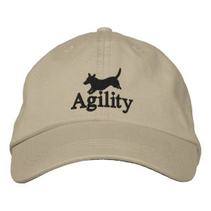 Agility Cardigan Welsh Corgi geborduurd Pet