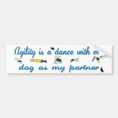 Agility Dance Bumpersticker (Voorkant)