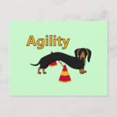 Agility dog briefkaart (Voorkant)