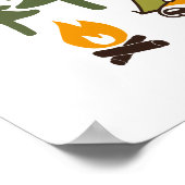 Agility Dog Cute Border Collie Camp Custom Poster (Hoek)