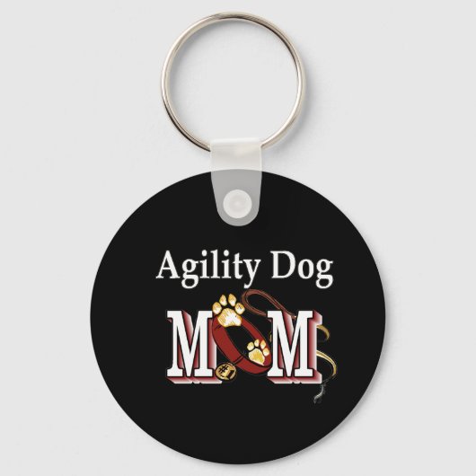Agility Dog-eigenaars — Giften Sleutelhanger (Voorkant)