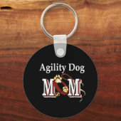 Agility Dog-eigenaars — Giften Sleutelhanger (Voorkant)