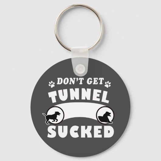 Agility Dog Sport Sleutelhanger Gift (Voorkant)