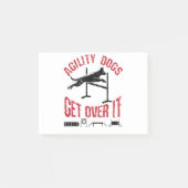 Agility Dogs krijgen er overheen Post-it® Notes (Voorkant)