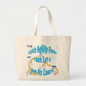 Agility Fever Grote Tote Bag (Voorkant)
