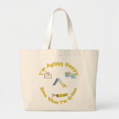 Agility Happy Grote Tote Bag (Voorkant)