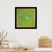 Agility Happy Poster (Keuken)