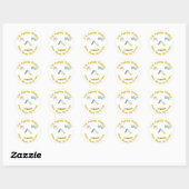 Agility Happy Ronde Sticker (Vel)