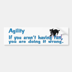 Agility heeft gefaald bumpersticker