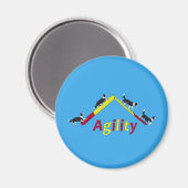 Agility hond magneet (Voorkant / Achterkant)
