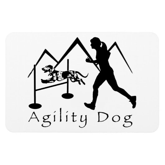 Agility Hondenmagneet - Catahoula Magneet (Horizontaal)