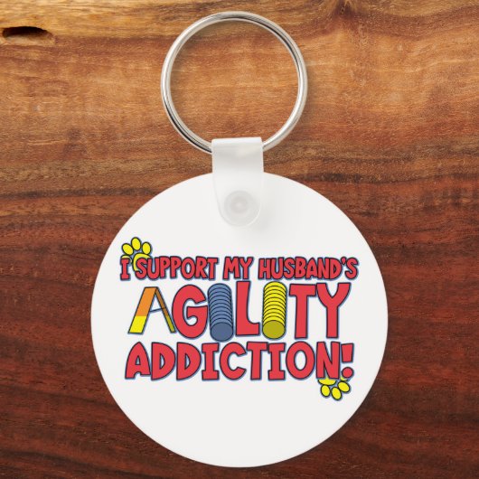 Agility Husband Sleutelhanger (Voorkant)