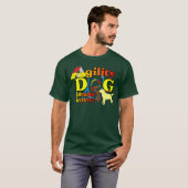 Agility labrador Retriever T-shirt (Voorkant volledig)