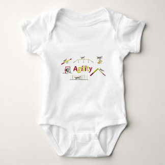 Agility mit Schrift Romper