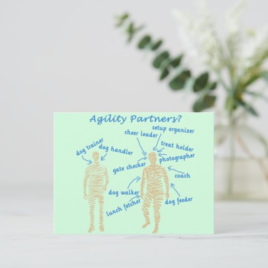 Agility Partners Briefkaart (Staand voorkant)