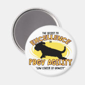 Agility PBGV Secret Magnet (Voorkant / Achterkant)