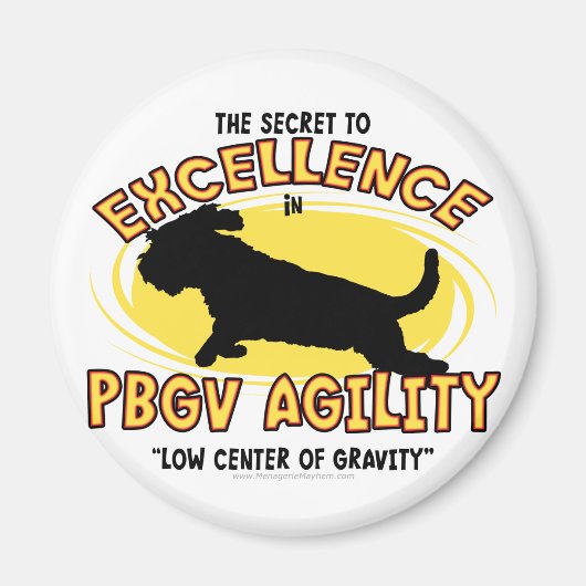 Agility PBGV Secret Magnet (Voorkant)
