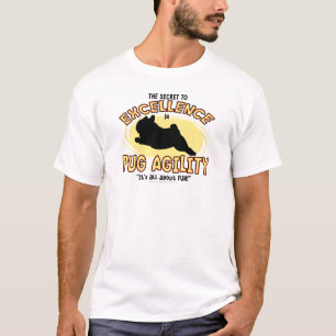 Agility Pug Secret T-Shirt