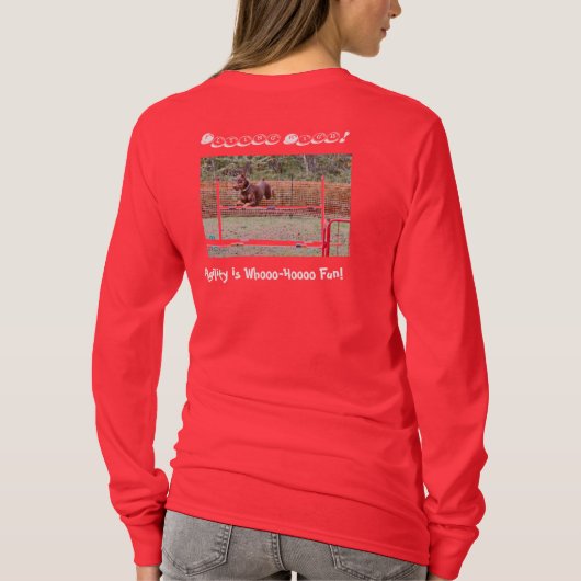 Agility Shirt met Doberman (Achterkant)